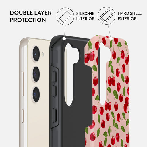 Afternoon Treat - Cherry Samsung Galaxy S23 Plus Case 6