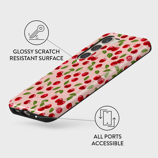 Afternoon Treat - Cherry Samsung Galaxy S23 Plus Case 7