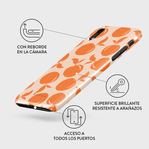 Peach Fuzz - iPhone XR Funda 3
