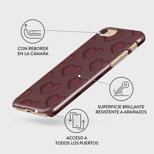 Loveholic - iPhone SE (2022) Funda 3