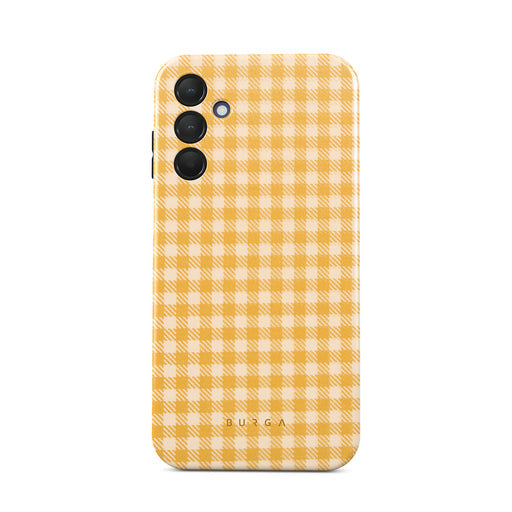 Tuscan Sun - Yellow Plaid Samsung Galaxy A15 4G / 5G Case 1