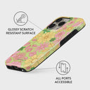 Amalfi Coast - Colorful Floral iPhone 16 Pro Case 3
