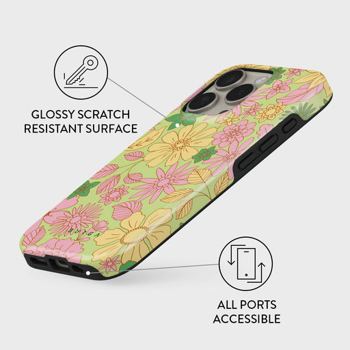 Amalfi Coast - Colorful Floral iPhone 16 Pro Case 3
