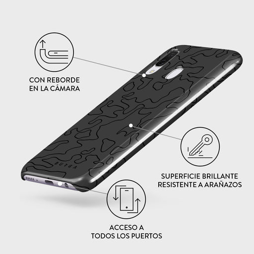 Black Rock - Samsung Galaxy A40 Funda 3