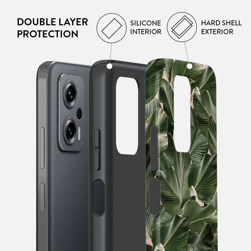So Lush - Bannana Leaves Xiaomi Redmi Note 11T Pro / 11T Pro+ Case 2