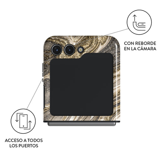 Endless Beauty - Samsung Galaxy Z Flip 5 Funda 3
