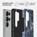 Navy Trench - Blue Samsung Galaxy S25 Ultra Case 2