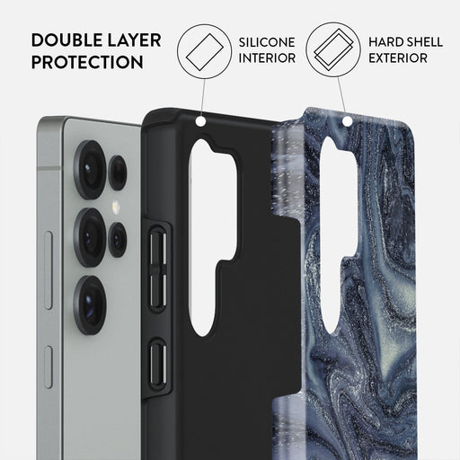 Navy Trench - Blue Samsung Galaxy S25 Ultra Case 2