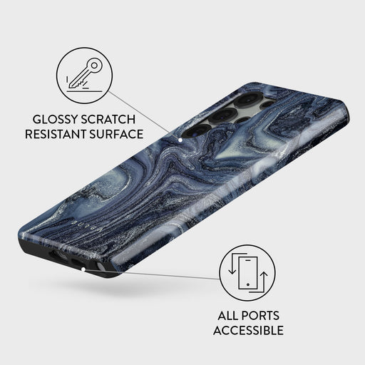 Navy Trench - Blue Samsung Galaxy S25 Ultra Case 3