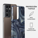 Navy Trench - Samsung Galaxy S21 Ultra Funda 2