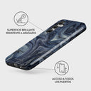 Navy Trench - Samsung Galaxy A55 Funda 3