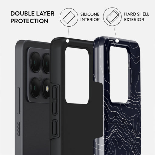 Drifting Shores - Line Art Xiaomi 14T Case 2