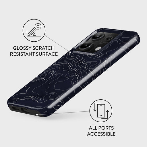 Drifting Shores - Line Art Xiaomi Redmi Note 13 Pro 5G Case 3