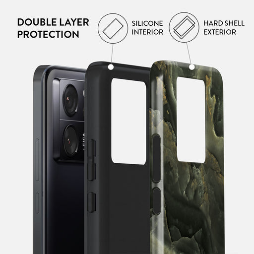 Misty Forest - Green Marble Xiaomi 13T Pro Case 2