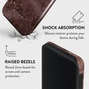 Fire Wood - Brown Marble Samsung Galaxy S24 FE Case 4