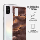 Fire Wood - Samsung Galaxy A71 4G Funda 2