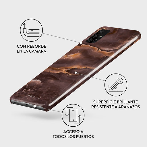 Fire Wood - Samsung Galaxy A71 4G Funda 3