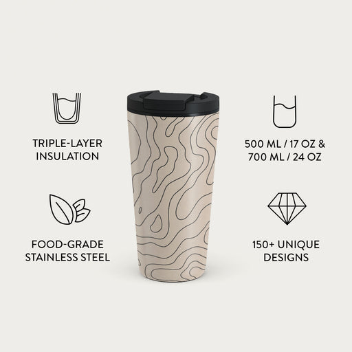 Wild Terrain - Minimalist Travel Mug 7