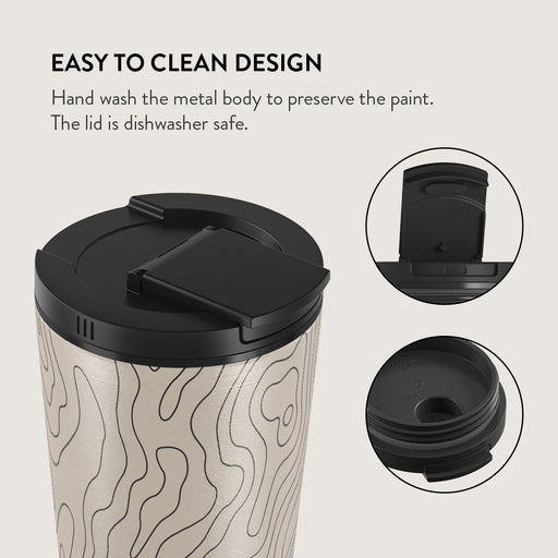 Wild Terrain - Minimalist Travel Mug 16