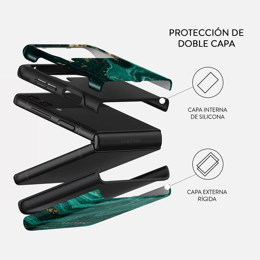 Emerald Pool - Samsung Galaxy Z Flip 3 Funda 2