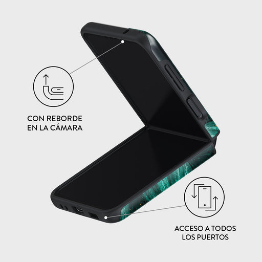 Emerald Pool - Samsung Galaxy Z Flip 3 Funda 3