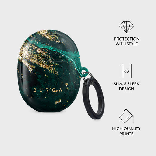 Emerald Pool - Elegant Google Pixel Buds Pro Case 4