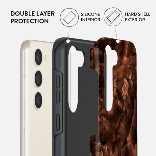 Toasted Chestnut - Brown Samsung Galaxy S23 Case 6