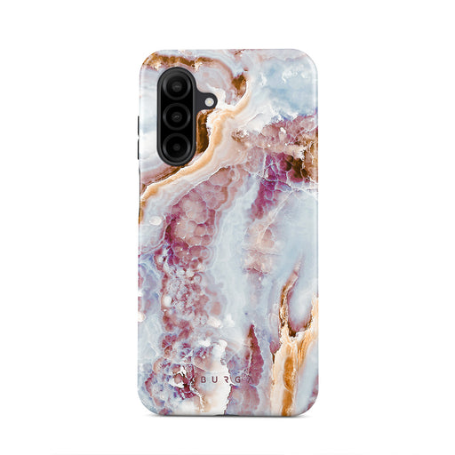 Frozen Leaves - Cute Marble Samsung Galaxy A26 5G Case 1