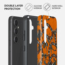 Bitter Apricot - Snake Samsung Galaxy S23 FE Case 2
