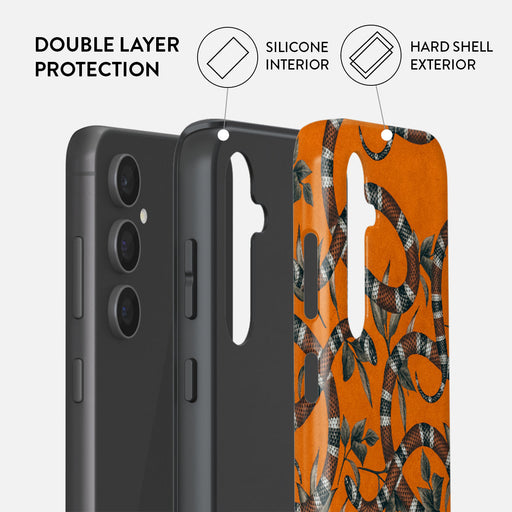 Bitter Apricot - Snake Samsung Galaxy S23 FE Case 2