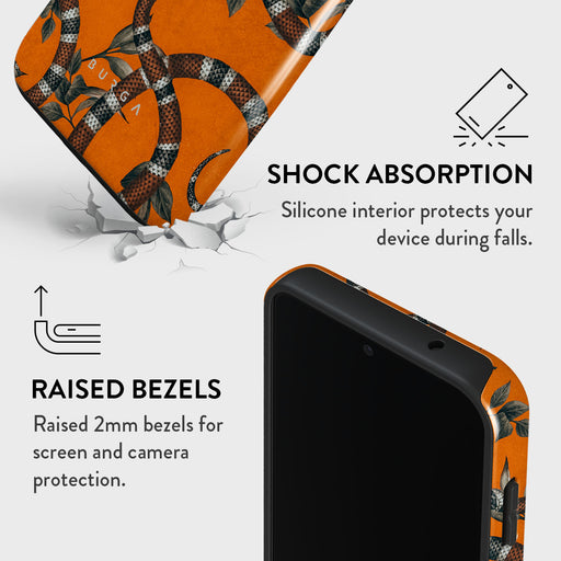 Bitter Apricot - Snake Samsung Galaxy S23 FE Case 4