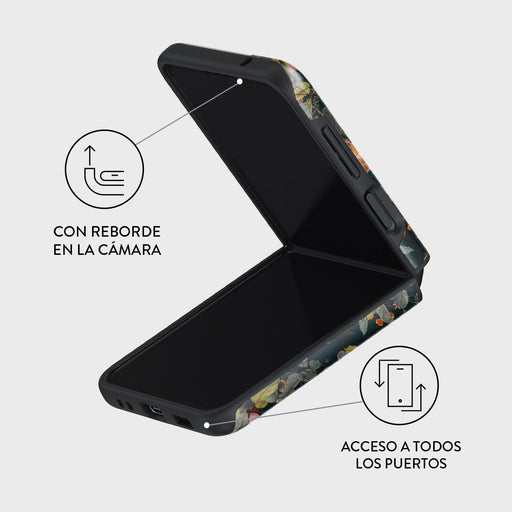 Bloomy Garden - Samsung Galaxy Z Flip 3 Funda 3