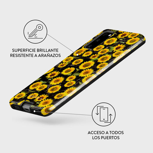 Sunflower Glimmer - Samsung Galaxy S20 FE 4G / 5G Funda 3