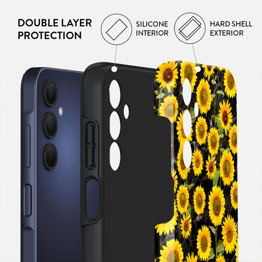 Sunflower Glimmer - Samsung Galaxy A15 4G / 5G Case 2