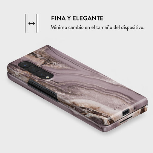 Golden Taupe - Samsung Galaxy Z Fold 3 Funda 4