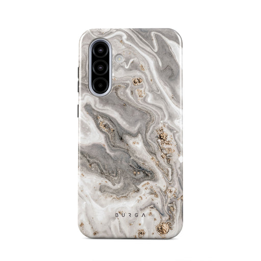 Snowstorm - Grey Marble Samsung Galaxy A56 5G Case 1