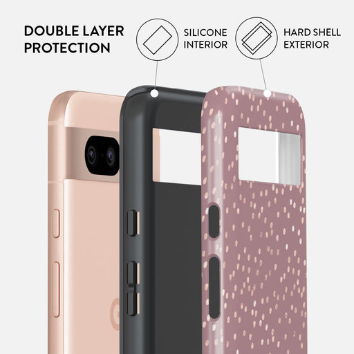 Hot Cocoa - Spotted Google Pixel 8a Case 2