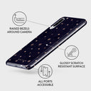 Midnight Kiss - Star Samsung Galaxy A50 Case 3