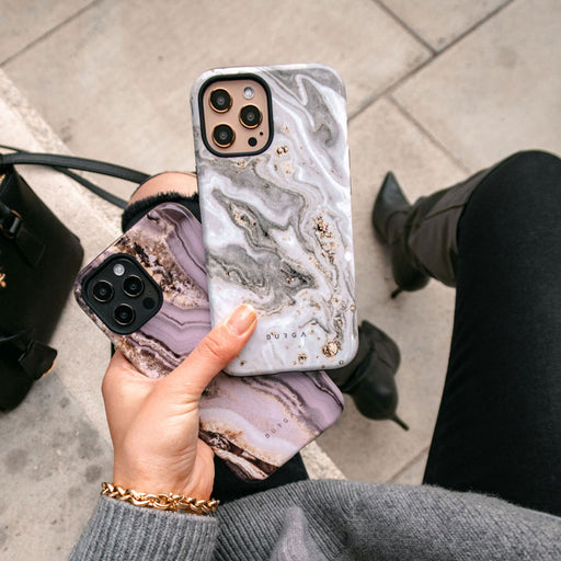 Snowstorm - Grey Marble Samsung Galaxy A56 5G Case 7