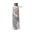 Snowstorm - Grey Marble Water Bottle