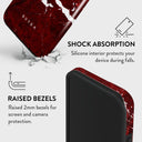 Iconic Red Ruby - Marble iPhone 15 Plus Case 8