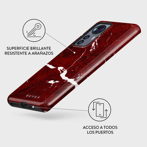 Iconic Red Ruby - Xiaomi 12 Funda 3
