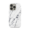 Satin White - Marble iPhone 16 Pro Max Case 1