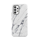 Satin White - Marble Samsung Galaxy A23 4G / 5G Case 1