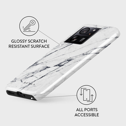 Satin White - Marble Xiaomi 13T Case 3