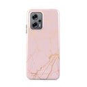 Peachy Gold - Pink Marble Xiaomi Redmi Note 11T Pro / 11T Pro+ Case 1