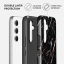 Rose Gold Marble - Samsung Galaxy A55 Case 2