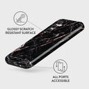 Rose Gold Marble - Samsung Galaxy A55 Case 3