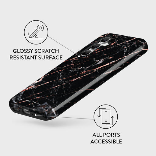 Rose Gold Marble - Samsung Galaxy A55 Case 3