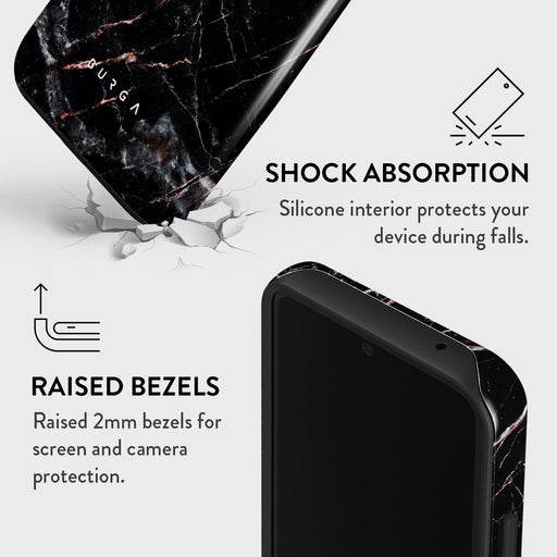 Rose Gold Marble - Samsung Galaxy A55 Case 4